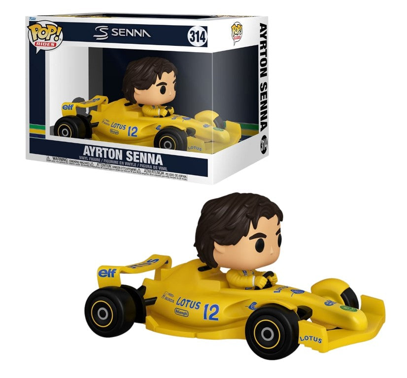 Boneco Funko Pop! Rides Deluxe Lotus - Ayrton Senna