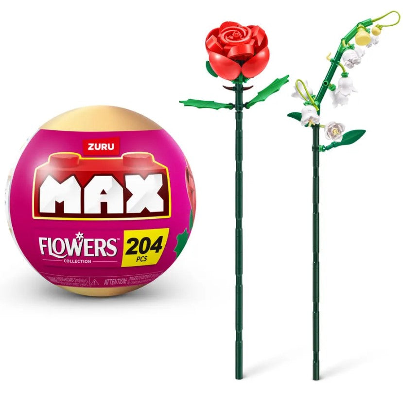 Blocos de Montar Max Premium Flowers