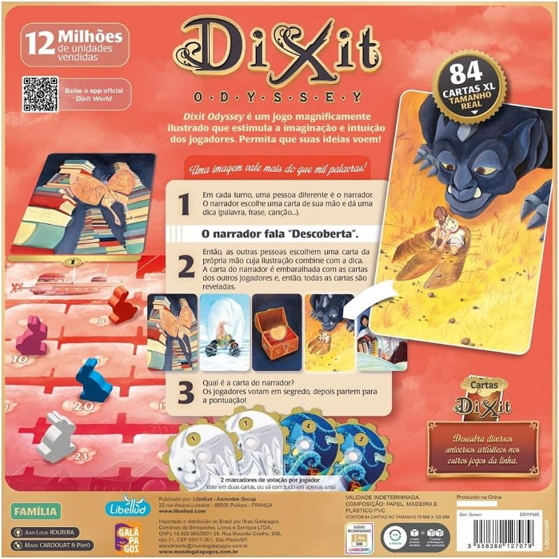 Jogo Dixit Odyssey - Galápagos