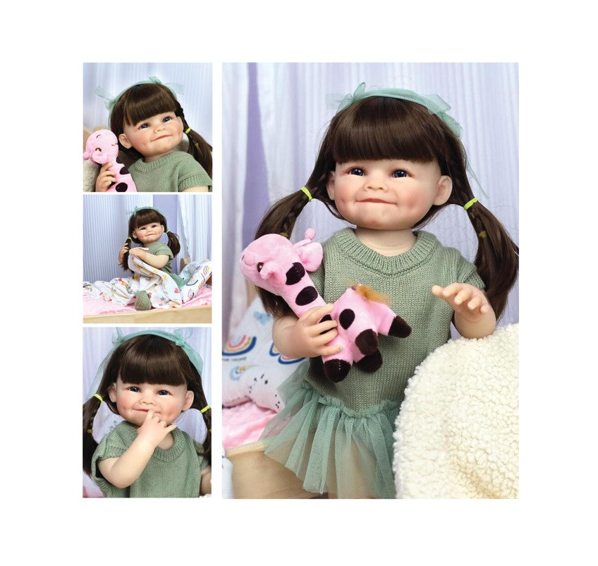 Boneca Bebê Reborn Laura Baby Dani - Shiny Toys