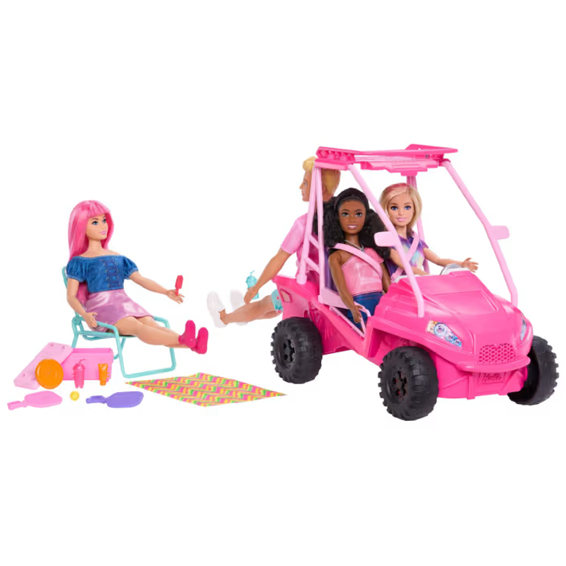 Barbie Veículo Os Mistérios da Praia Buggy - Mattel