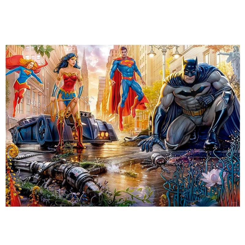 Quebra Cabeça 1000 Peças Liga Da Justiça - Grow