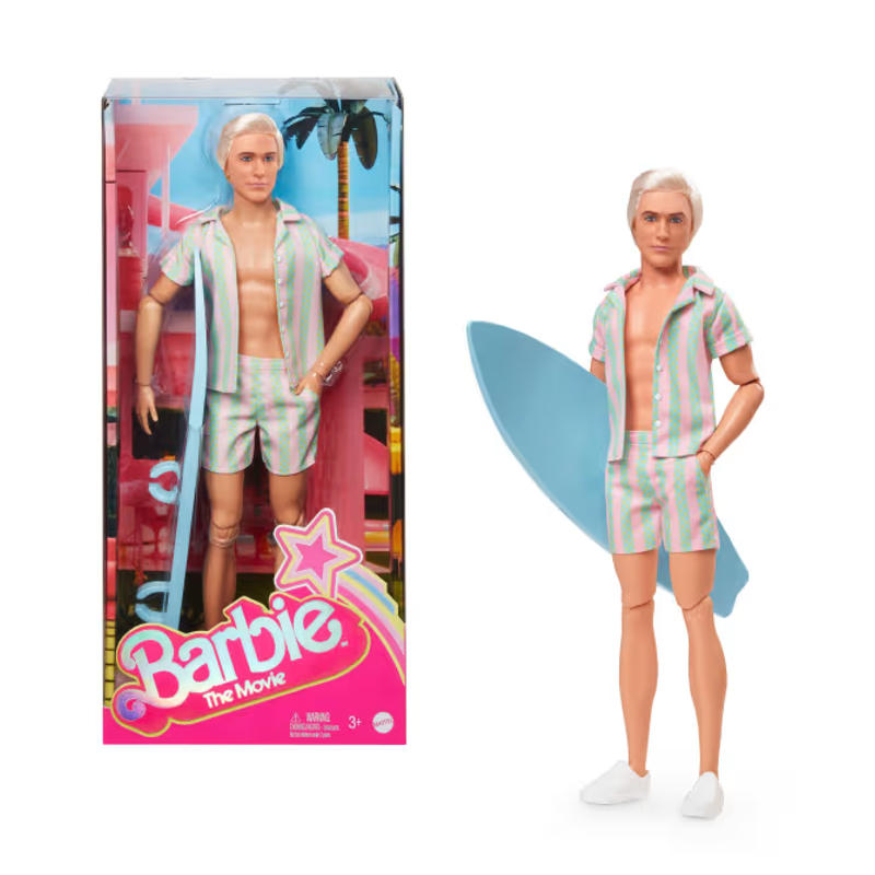 Barbie O Filme Boneco Ken Conjunto de Praia - Mattel