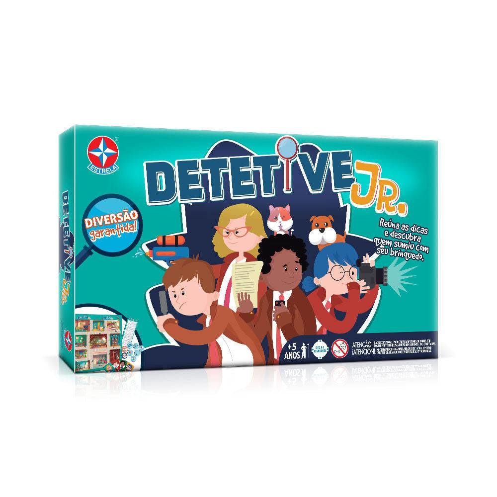 Jogo de tabuleiro Detetive Junior - Estrela