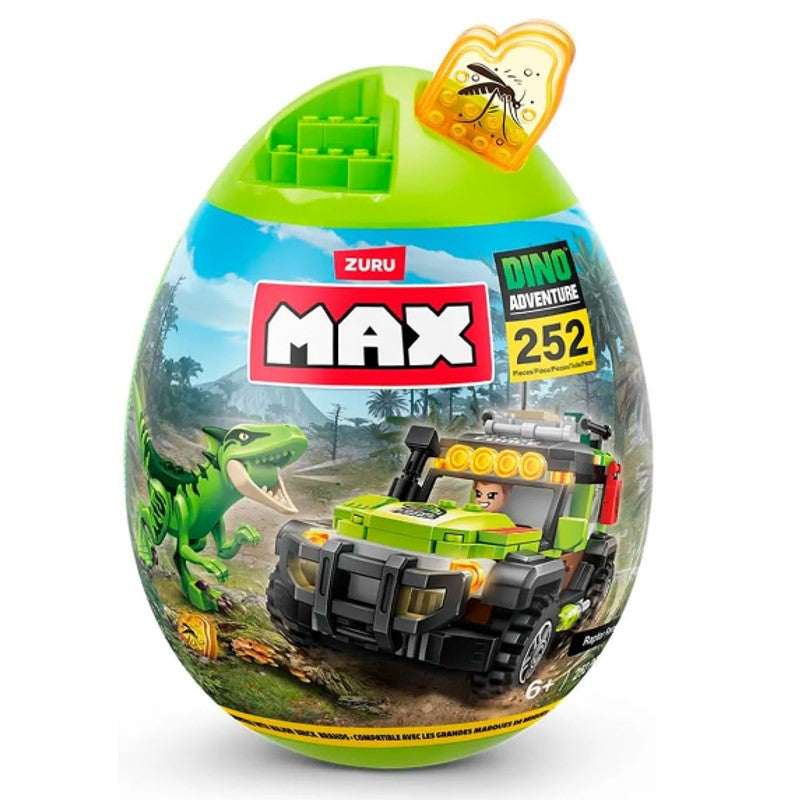 Max Dino Adventure Egg Capsule 252 pcs - Candide