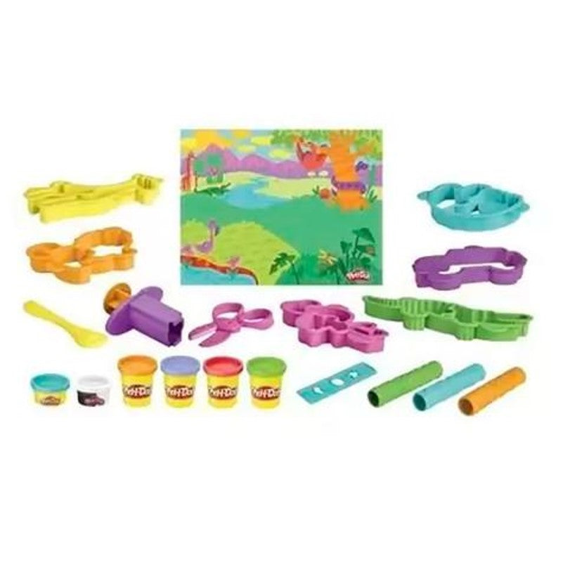 Conjunto Play-Doh Animais Selvagens - Hasbro