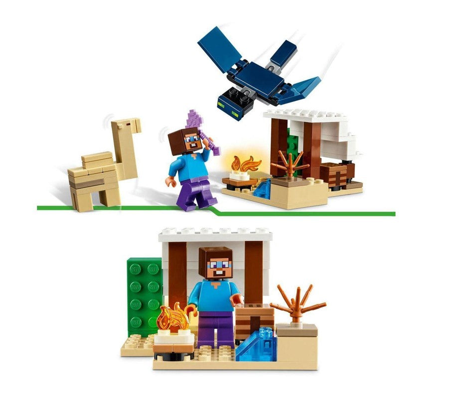 Lego Minecraft Expedição do Steve ao Deserto - 21251