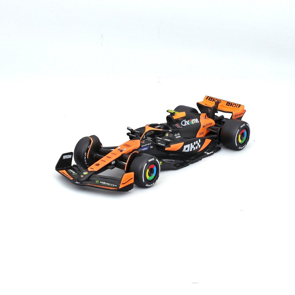Miniatura Fórmula 1 Mclaren MCL38 2024 Lando Norris - Bburago
