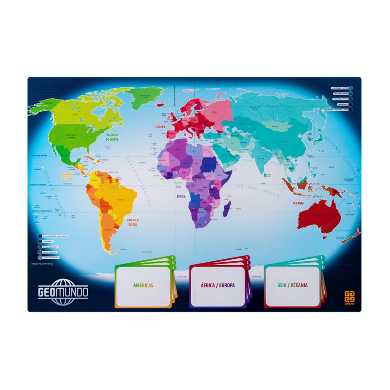 Jogo de Tabuleiro Geomundo - Grow