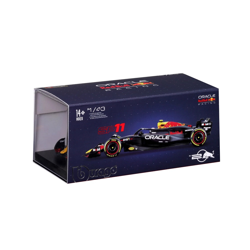 Miniatura Fórmula 1 Oracle Red Bull Racing RB20 2024 Pérez Com Piloto - Bburago