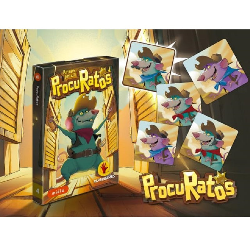 Jogo de Cartas ProcuRatos - Paper Games