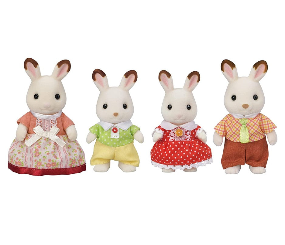 Sylvanian Families Família dos Coelhos Chocolate 5655 - Epoch