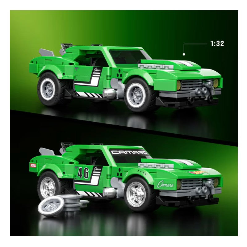 Hot Wheels Brick Shop Speed Custom 68 Camaro - Mattel