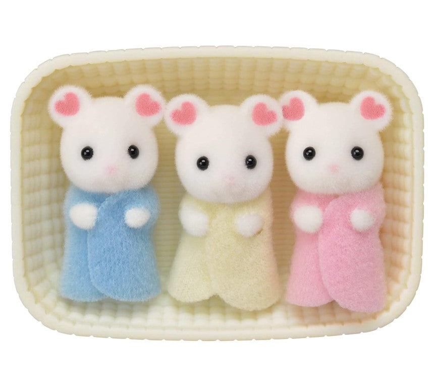 Sylvanian Families Trigêmeos Rato Marshmallow 5337 Epoch