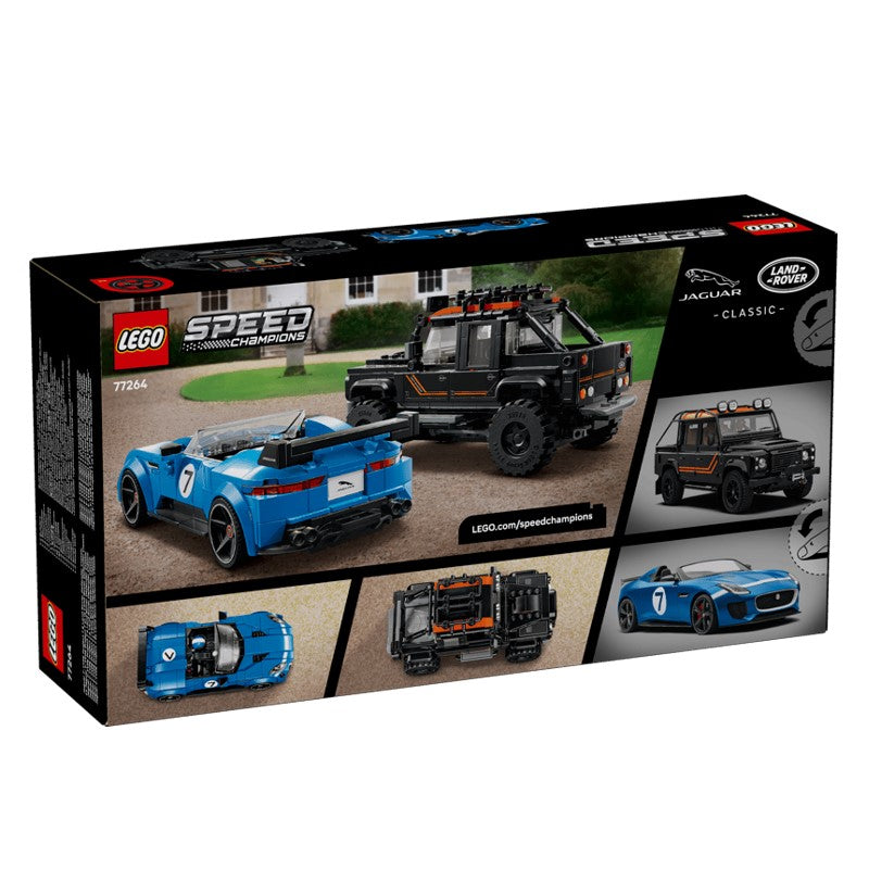 Lego Jaguar Project 7 e Land Rover Defender - 77264