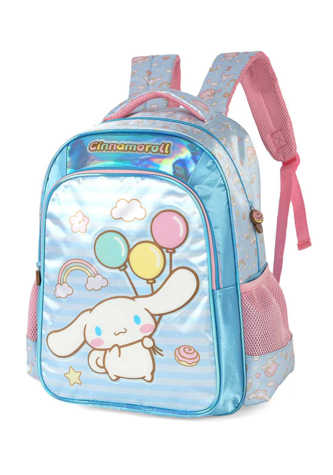 Kit Mochila Cinnamoroll Luxcel  Estojo Cinnamoroll Luxcel – Fofura e praticidade para a rotina escolar