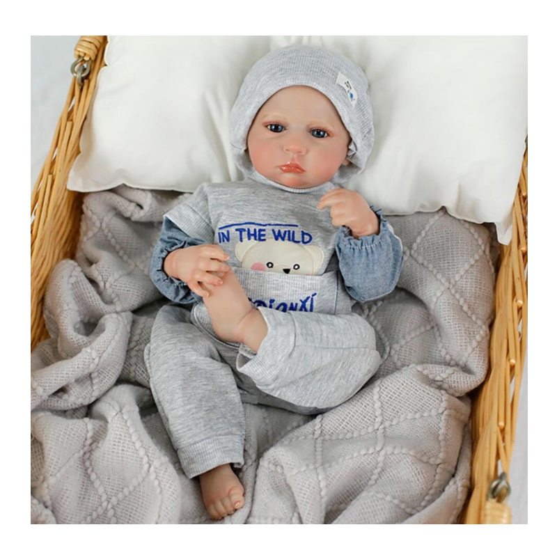 Boneca Bebê Reborn Laura Baby Oliver - Shiny Toys