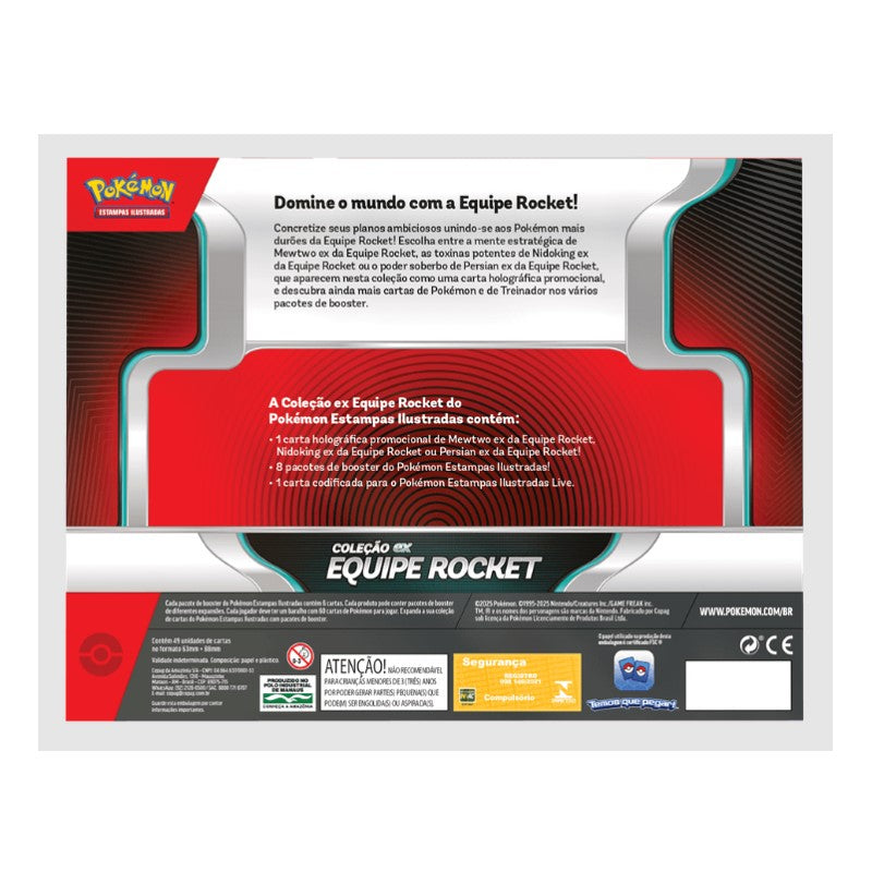 Box Coleção Ex Equipe Rocket - Copag