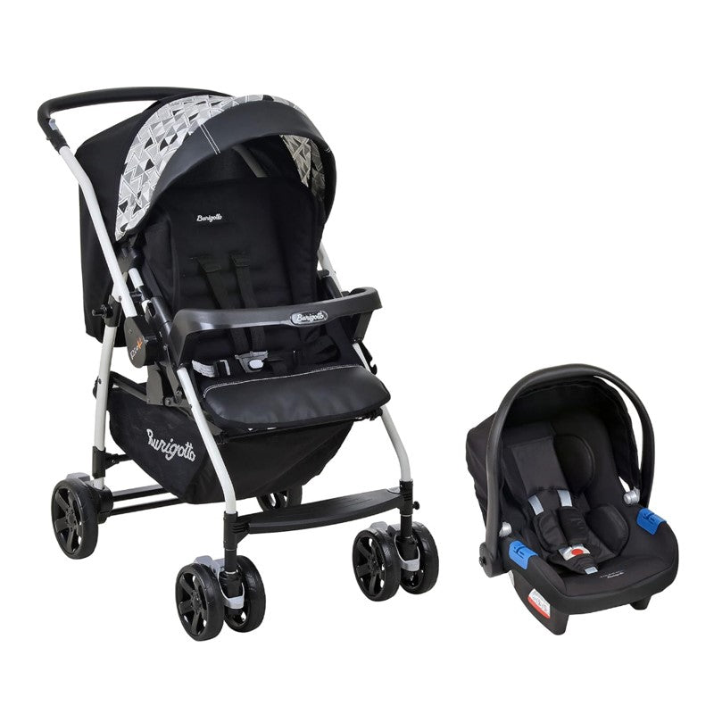 Carrinho de Bebê com Bebê Conforto Rio k-Astratto - Burigotto