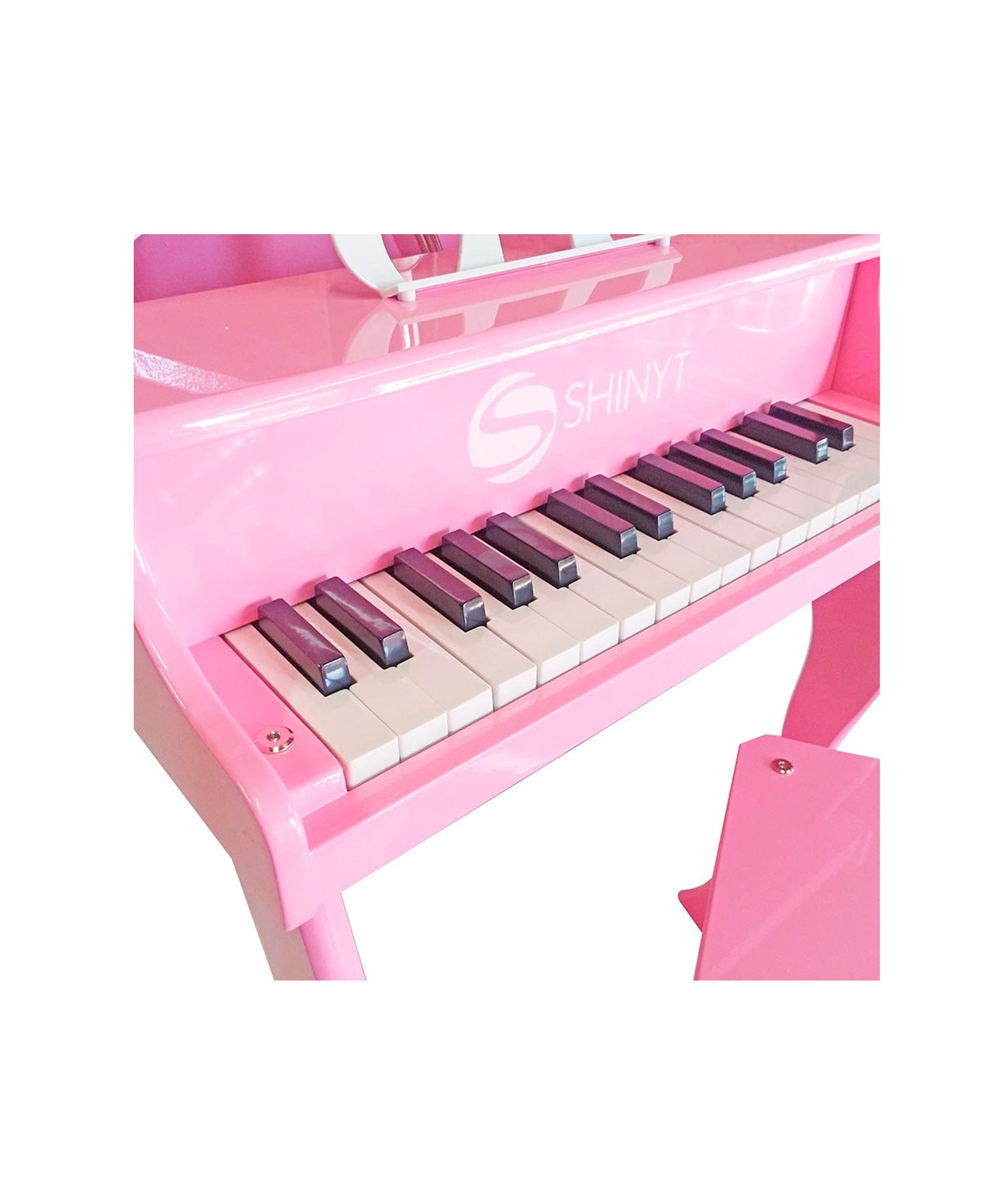 Piano Infantil - 30 Teclas Rosa