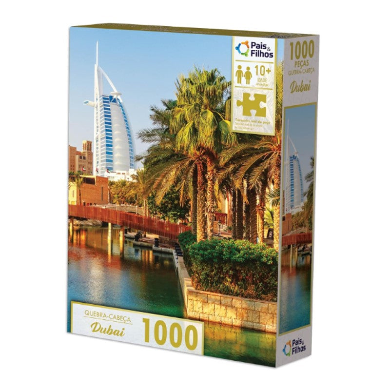 Quebra-Cabeça 1000 Peças Dubai - Pais & Filhos