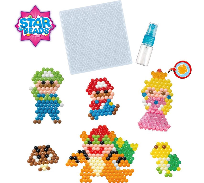 Super Mario - Aquabeads Character Set (W/ Star Beads)