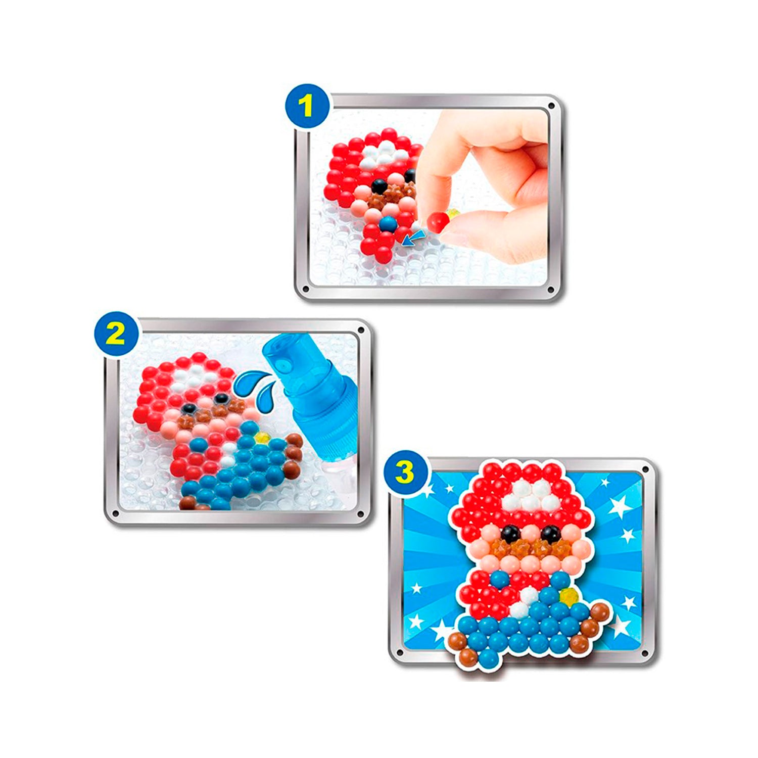 Super Mario - Aquabeads Character Set (W/ Star Beads)