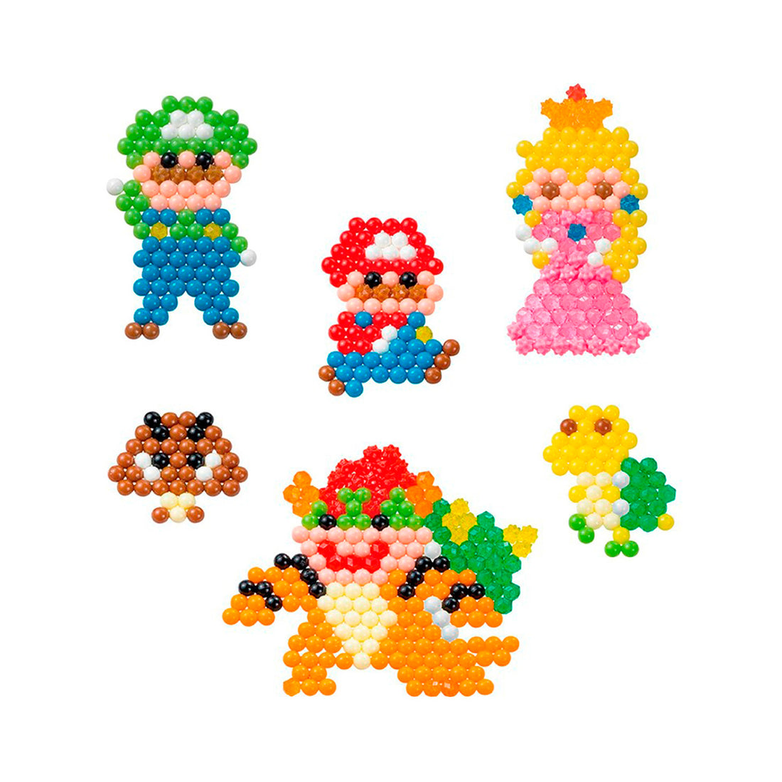 Super Mario - Aquabeads Character Set (W/ Star Beads)