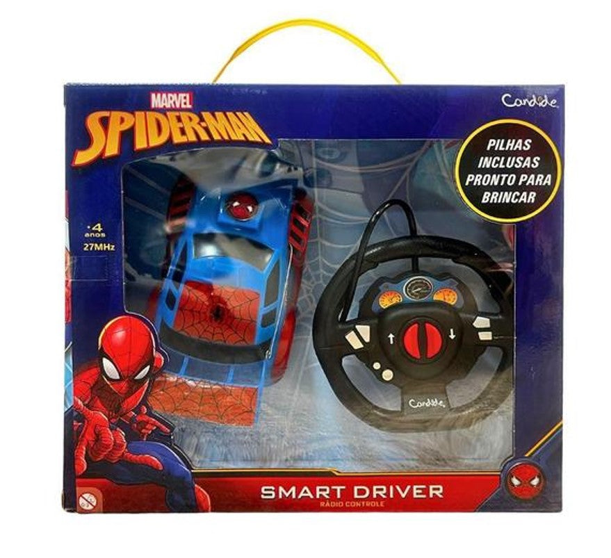 Veículo Controle Remoto Homem Aranha Smart Driver - Candide