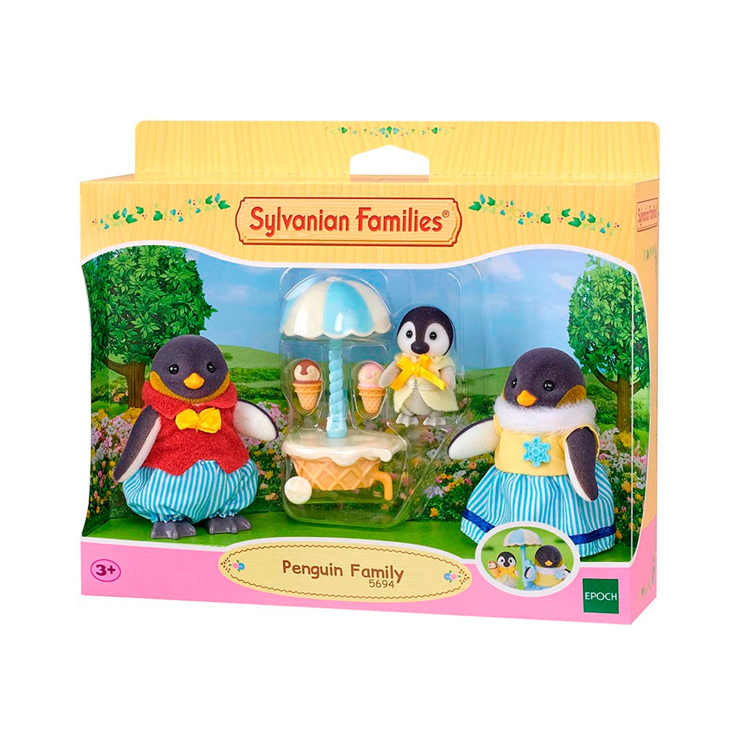 Sylvanian Families - Família dos Pinguins