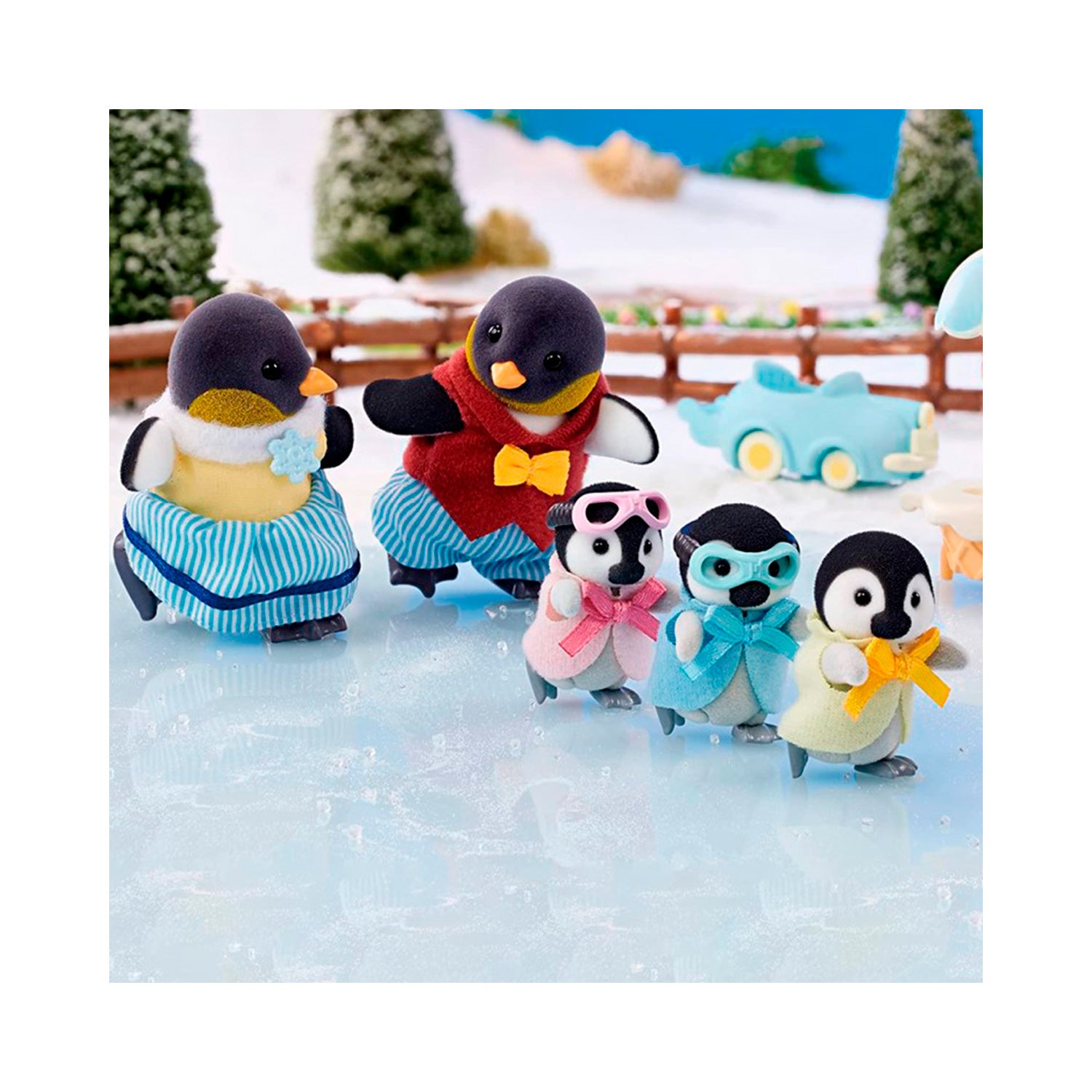 Sylvanian Families - Família dos Pinguins