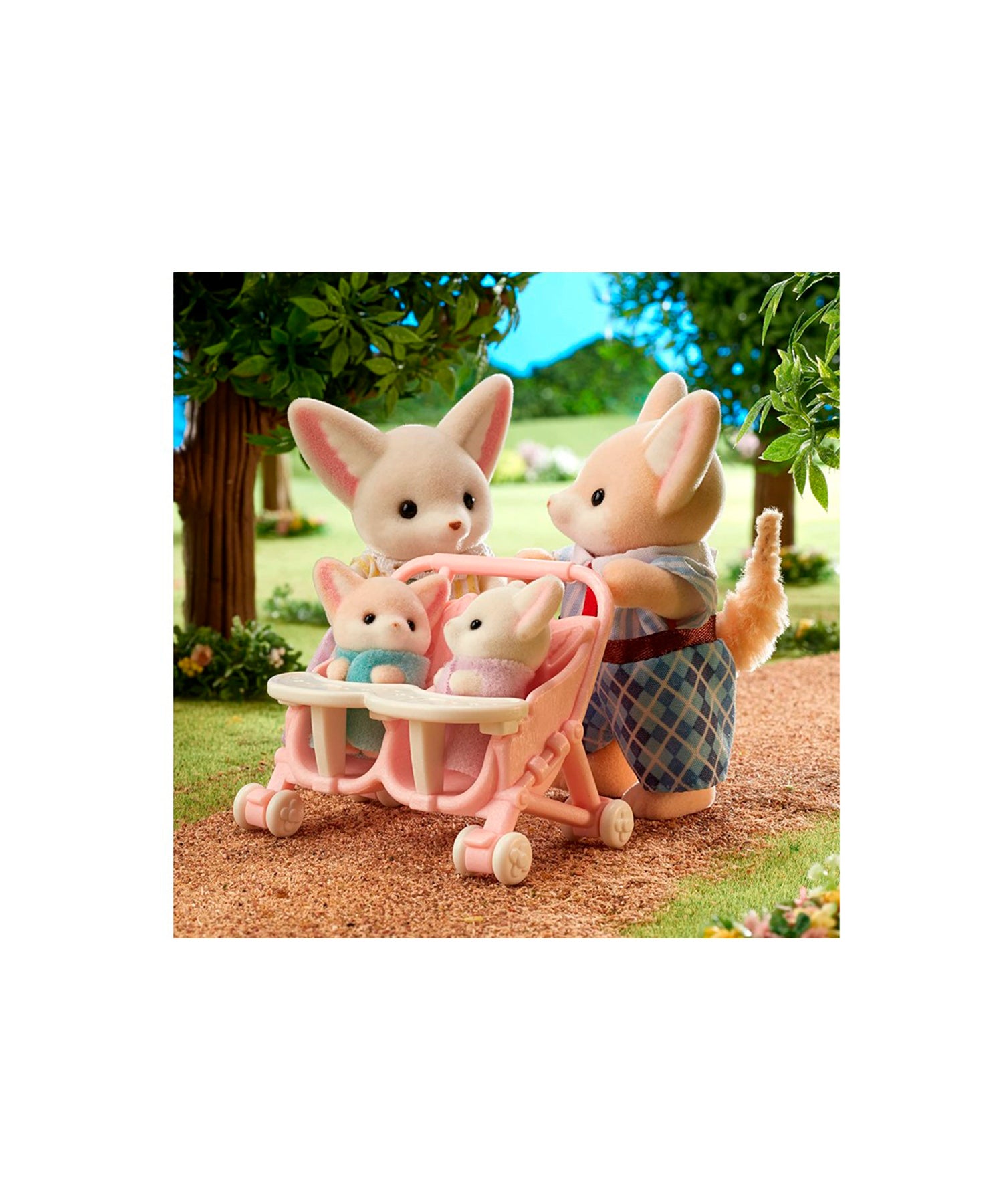 Sylvanian Families - Família das Raposas-Do-Deserto