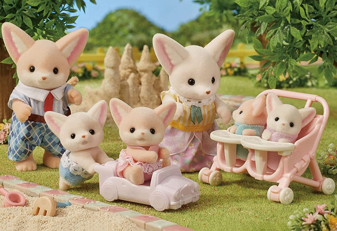 Sylvanian Families - Família das Raposas-Do-Deserto