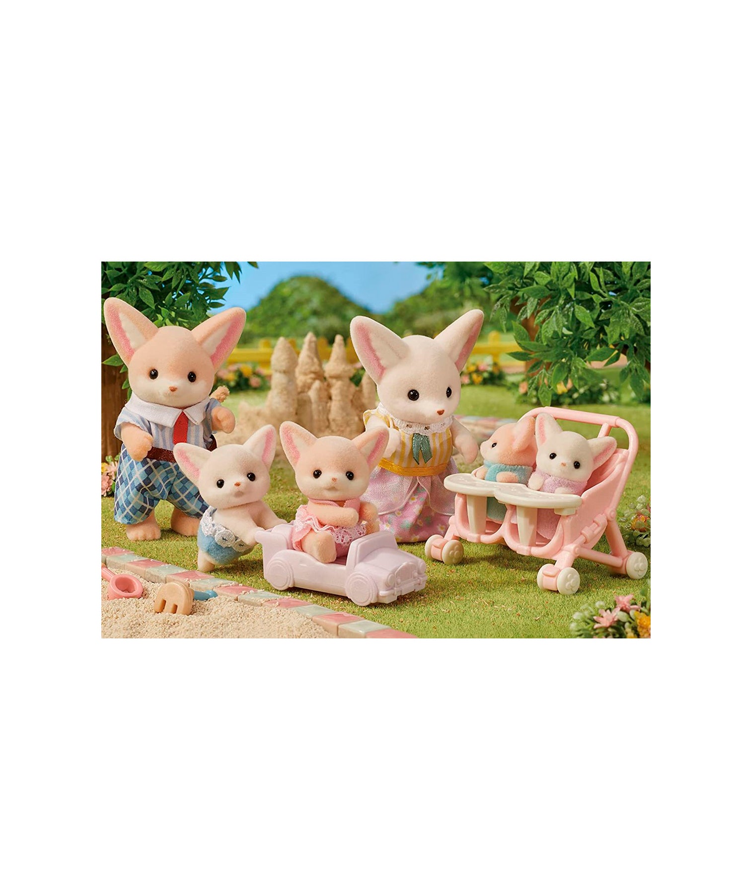Sylvanian Families - Família das Raposas-Do-Deserto
