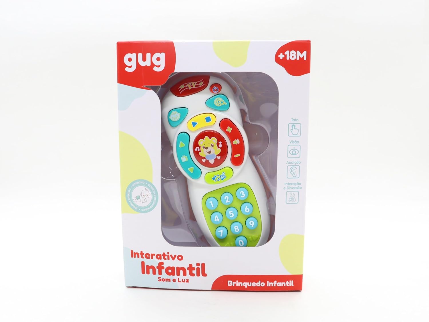 Controle Remoto Infantil Com Luz e Som - Shiny Toys