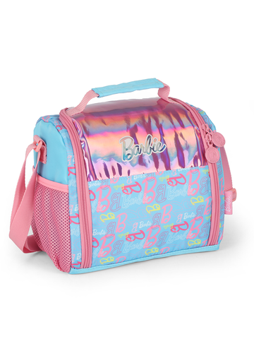Lancheira Térmica Barbie AZUL Holográfica Luxcel | Conservação e Super Estilo Fashion