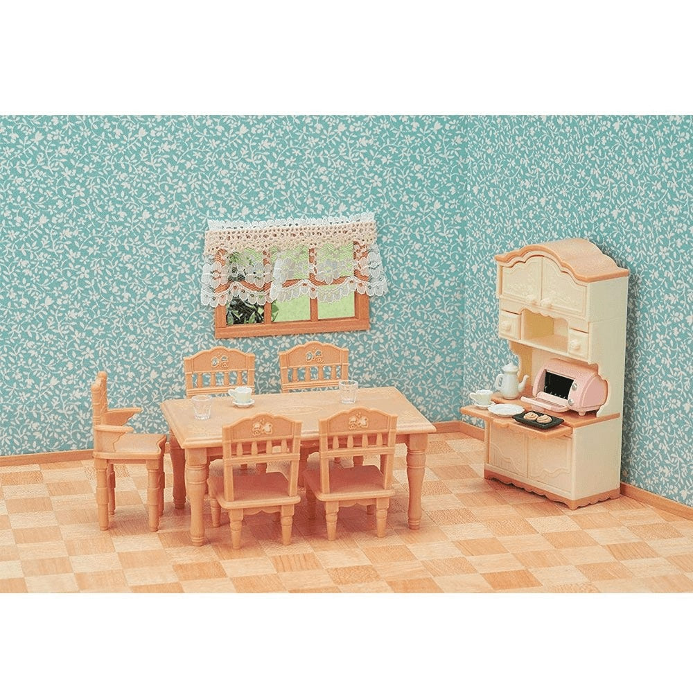 Sylvanian Families Conjunto Sala De Jantar Clássica - Epoch