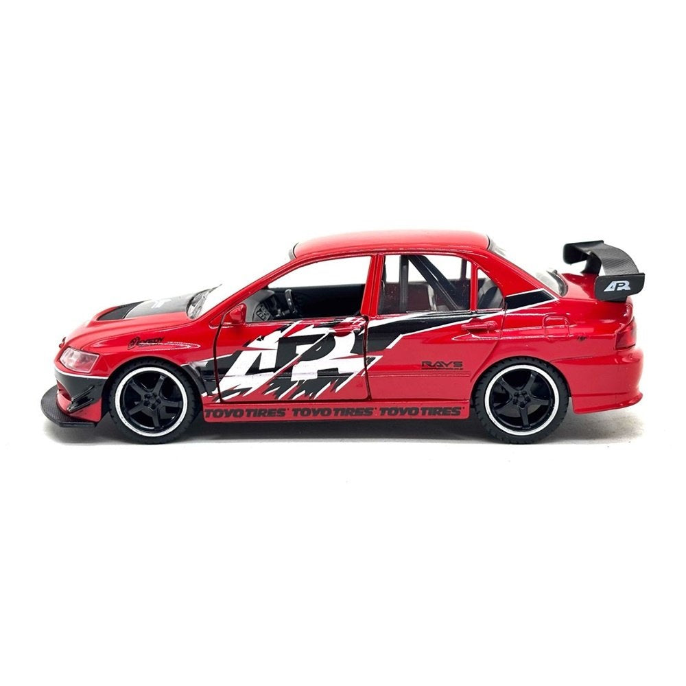 Miniatura Mitsubishi Lancer Evolution IX Fast and Furious 1/32 - Jada