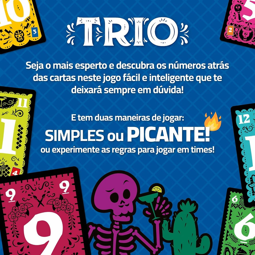 Jogo de Cartas Trio - PaperGames