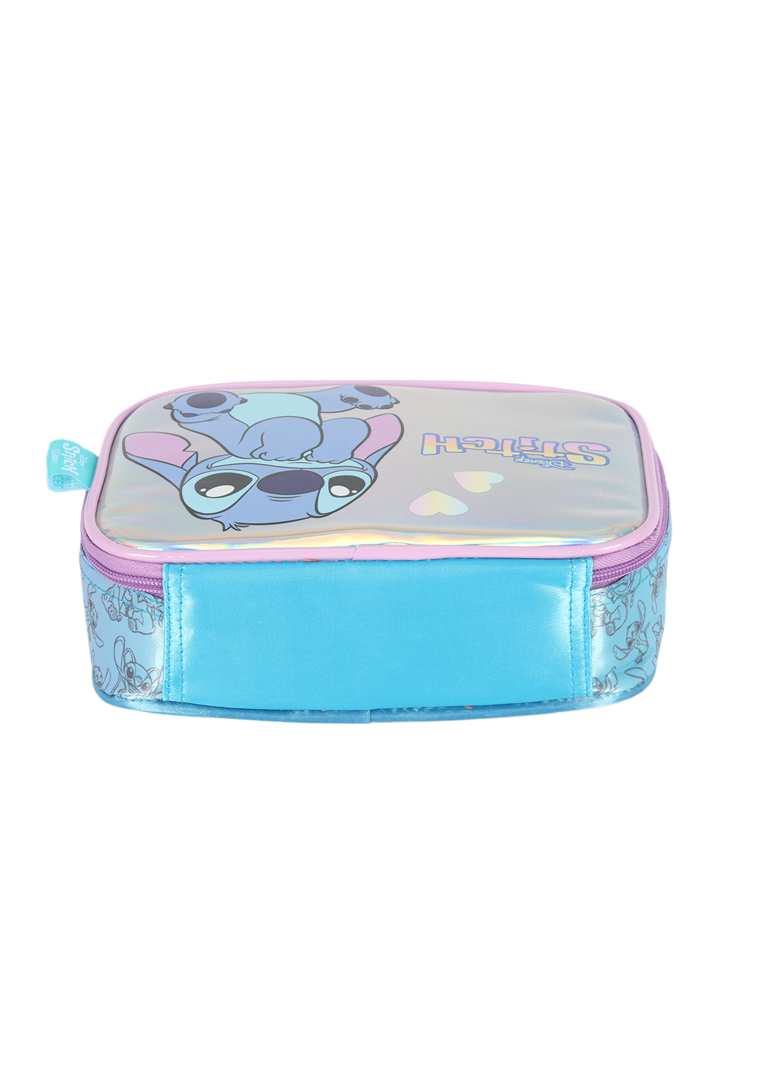 Estojo Box Duplo Stitch Holográfico Luxcel Disney - Stitch