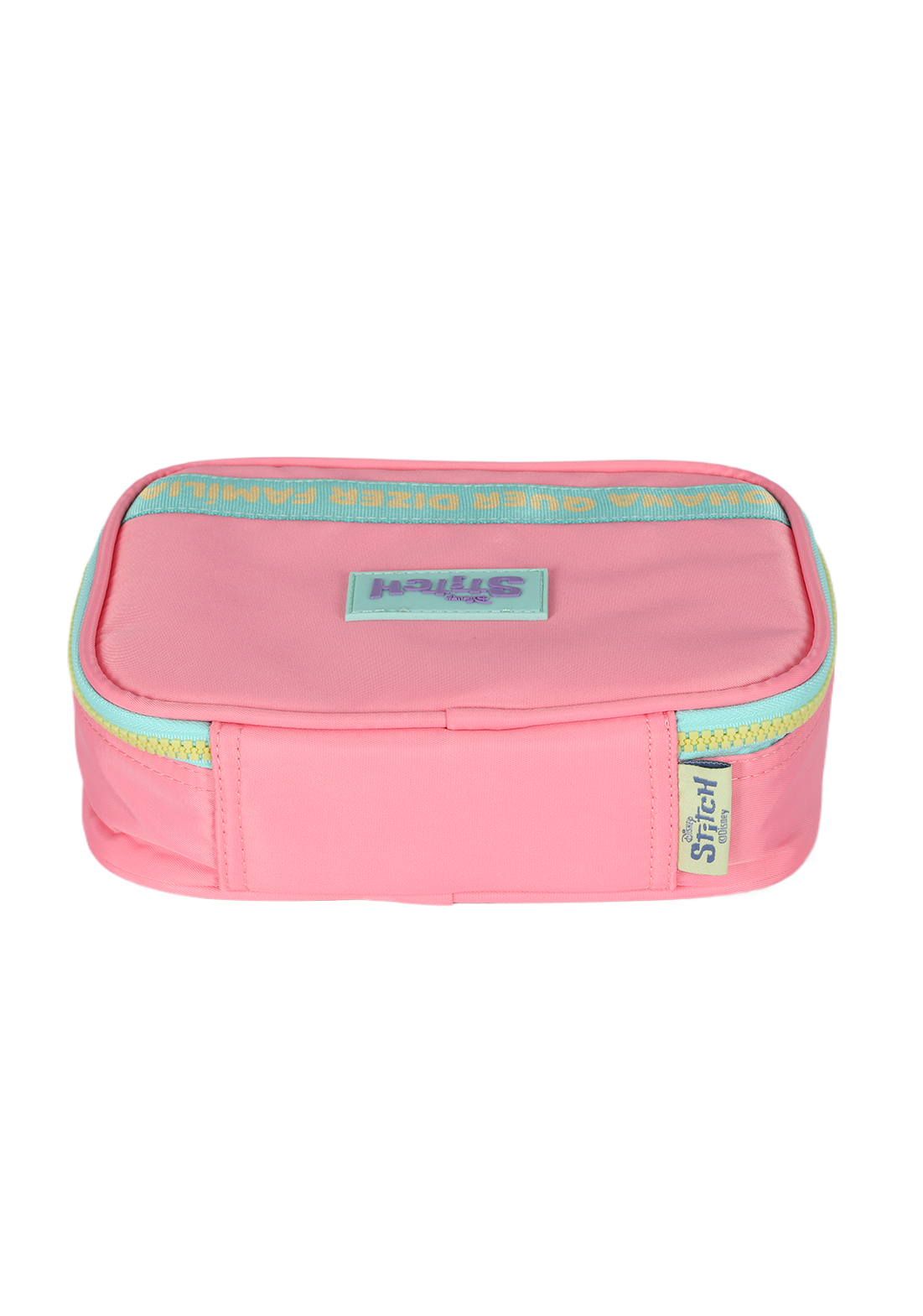 Estojo Box Organizador Stitch Disney Luxcel Rosa Ohana