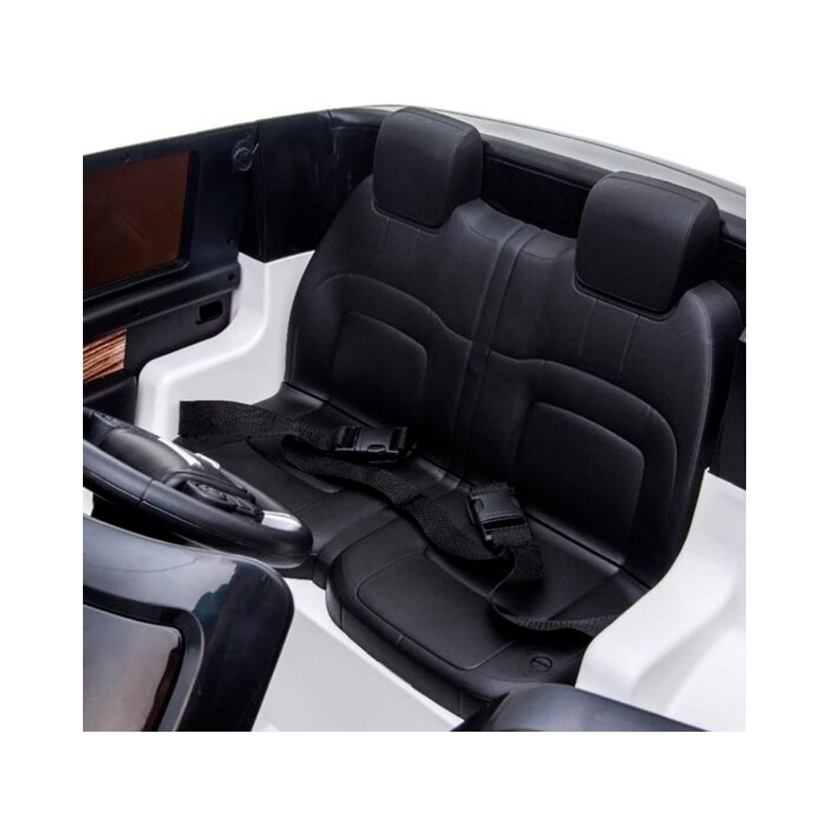 Carro Elétrico Land Rover Branco 24V Controle Remoto