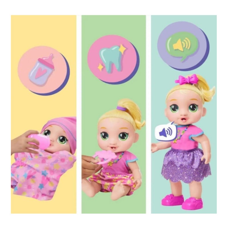Boneca Baby Alive Bebe que Cresce Lala - Hasbro