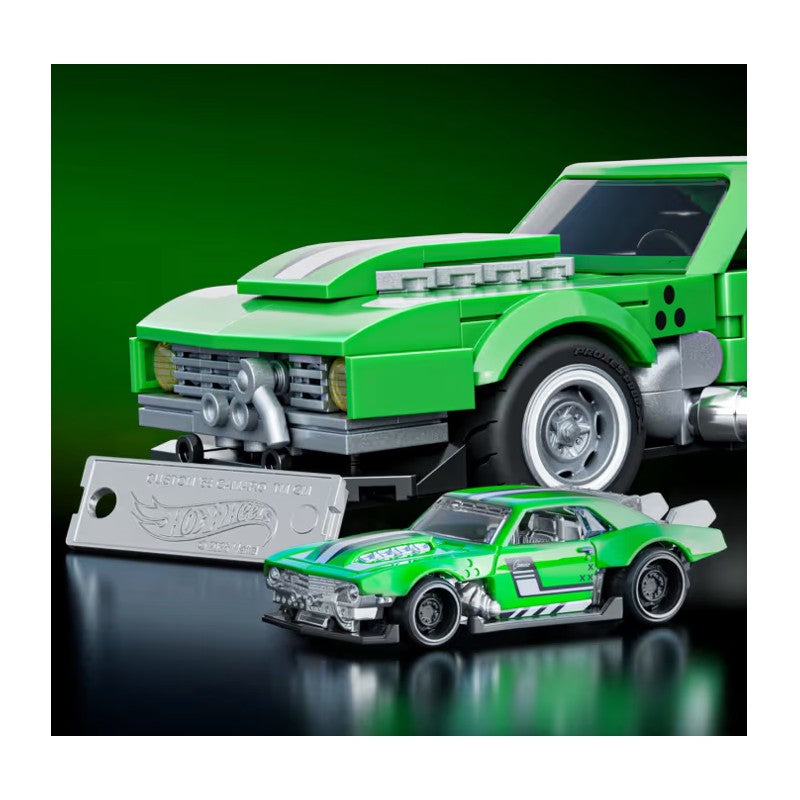 Hot Wheels Brick Shop Speed Custom 68 Camaro - Mattel
