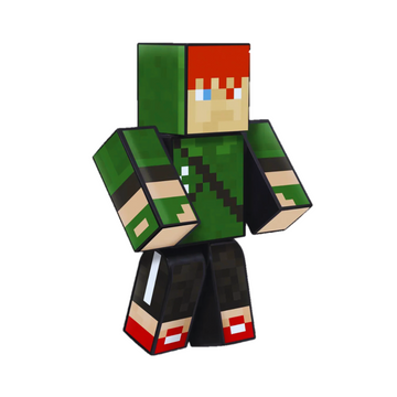 Boneco 25cm Robin Hood Minecraft - Algazarra