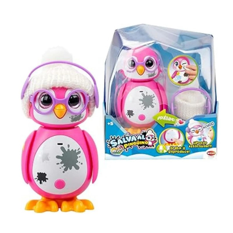Brinquedo Interativo Mini Resgate o Pinguim - Fun
