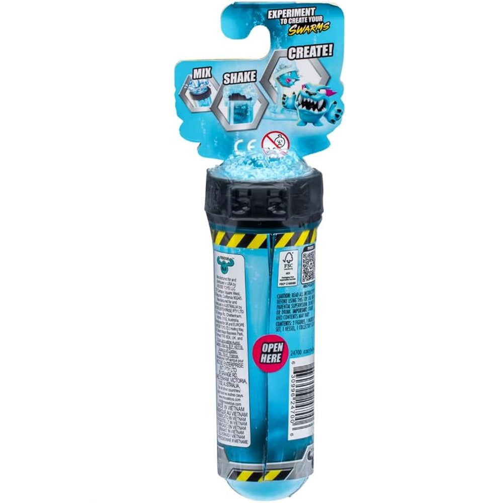 Tubo De Ensaio Com 2 Mini Bonecos Swarms Mrbeast Lab