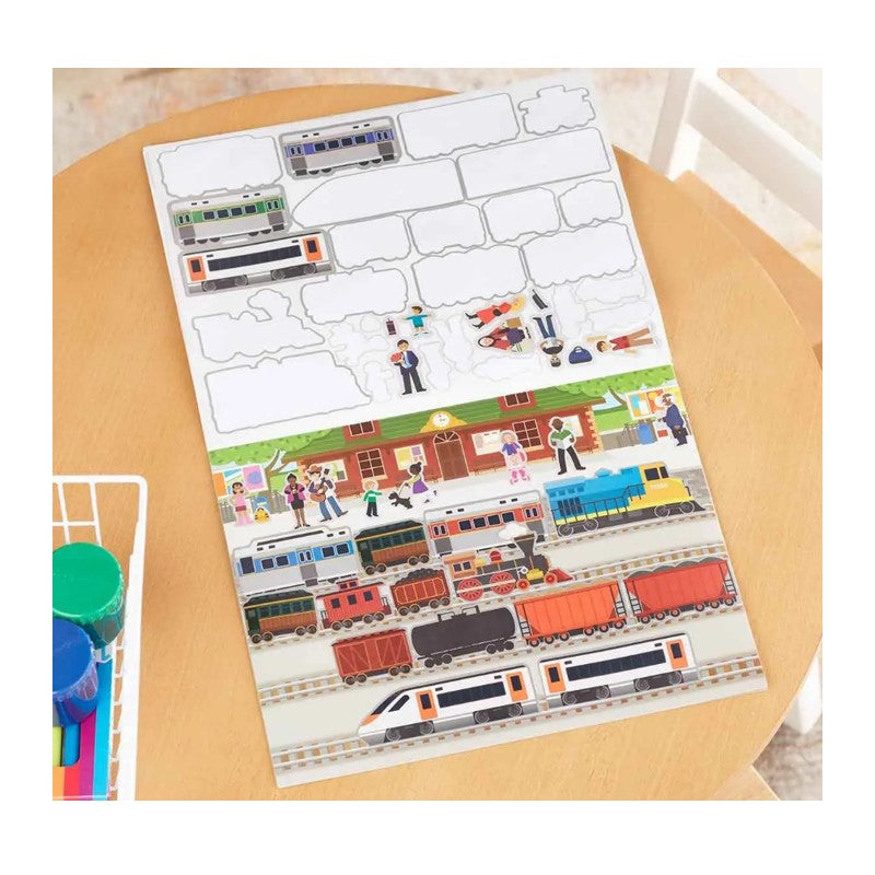 Bloco de Atividades e Adesivos Veiculos - Sunny