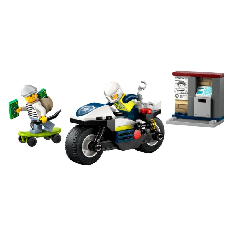 Lego City Perseguição policial de motocicleta - 60455