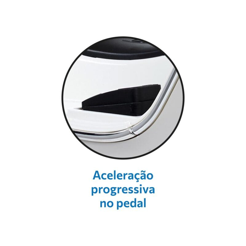 Moto Elétrica 12V Infantil Scooter Vespa Branca - Bandeirante